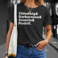 Kölner Legenden · Chlodwig Barbarossa  Severin  Rudolf T-Shirt Geschenke für Sie