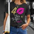 Las Vegas Girls Trip 2023 Vegas 40Th Birthday Squad Unisex T-Shirt Gifts for Her