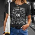 Lebende Epische Legende 60 Geburtstag T-Shirt Geschenke für Sie