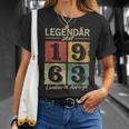 Legendär Seit 1963 Jahrgang 1963 Geburtstag T-Shirt Geschenke für Sie