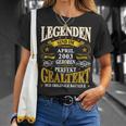 Legenden Sind Im April 2003 Geboren 20 Geburtstag Lustig V2 T-Shirt Geschenke für Sie