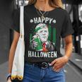 Leprechaun Biden Happy Halloween For St Patricks Day T-Shirt Gifts for Her