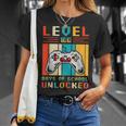 Level 100 Days Of School Unlocked Video Game Controller T-Shirt Gifts for Her