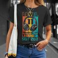 Level 11 Jahre Geburtstags Junge Gamer 2011 Geburtstag V2 T-Shirt Geschenke für Sie