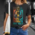 Level 18 Jahre Geburtstags Junge Gamer 2004 Geburtstag V3 T-Shirt Geschenke für Sie
