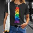 Lgbt Funny Cats Pile Gay Lesbian Pride Cat Lover Transgender Unisex T-Shirt Gifts for Her