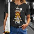 Lustiges Löwen-Shirt Ich bin süß, also bin ich ein Löwe – Motiv Tee Geschenke für Sie