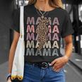 Mama Lightning Bolt Leopard Cheetah Mama Mini Matching T-shirt Gifts for Her