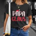 Mens Papa Claus Tshirt Funny Santa Christmas Costume Shirt Tshirt V2 Unisex T-Shirt Gifts for Her