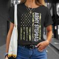 Mens Vintage Army Stepdad Usa Flag Camouflage Father’S Day Bbmtswy Unisex T-Shirt Gifts for Her