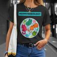 Meowcrobiology Cat Meow Microbiology Science Bacteriology Unisex T-Shirt Gifts for Her