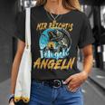 Mir Reichts Ich Geh Angeln Angel Angler Fischen T-Shirt Geschenke für Sie