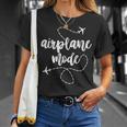 Mode Airplane | Summer Vacation | Travel Airplane Unisex T-Shirt Gifts for Her