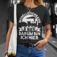 Modelleisenbahn Eisenbahn Modellbau T-Shirt Geschenke für Sie