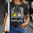 Mom Life Sport Mother Sunglasses Softball BaseballUnisex T-Shirt Gifts for Her
