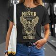 Never Underestimate The Power Of Cavalieri Personalized Last Name Unisex T-Shirt Gifts for Her