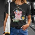 Nur Ein Mädchen Das Schweine Liebt Landwirtschaft T-Shirt Geschenke für Sie