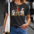 Nurse Christmas Gnomes Cute Xmas Scrub Top For Nurses Women T-shirt Gifts for Her