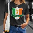 Oshea Irish Name Ireland Flag Harp Family Unisex T-Shirt Gifts for Her