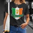 Osullivan Irish Name Ireland Flag Harp Family Unisex T-Shirt Gifts for Her