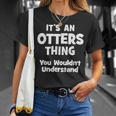 Otters Thing College University Alumni T-Shirt Gifts for Her