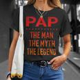 Pap The Man Der Mythos Die Legende Grandpa Men T-Shirt Geschenke für Sie