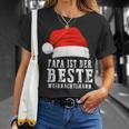 Papa Claus Merry Christmas Santa Mütze T-Shirt Geschenke für Sie