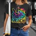 Peace Out 8Th Grade Graduation Last Day Of School Tie Dye Unisex T-Shirt Gifts for Her