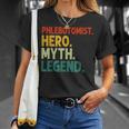 Phlebotomiker Held Mythos Legende Vintage-Phlebotomie T-Shirt Geschenke für Sie