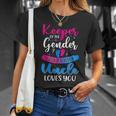 Pink Or Blue Uncle Loves You Keeper Gender Reveal Baby Unisex T-Shirt Gifts for Her