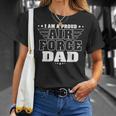 Mens I Am A Proud Air Force Dad Patriotic Pride Military Father T-Shirt Gifts for Her