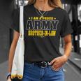I Am A Proud Army Brother-In-Law Pride Military Bro-In-Law T-Shirt Gifts for Her