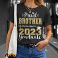 Proud Brother Of A Class Of 2023 Graduate Senior 23 Unisex T-Shirt Gifts for Her