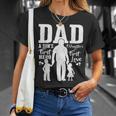 Proud Dad Of Twins Shirts Best Fathers Day Gift From Son Unisex T-Shirt Gifts for Her