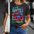 Proud Sister Of A Class Of 2023 Graduate Senior 23 T-Shirt Gifts for Her