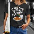 I Put Out For Santa Christmas Cookies And Milk V2T-shirt Gifts for Her