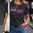 Ratte Mädchen Leopard Herz T-Shirt für Rattenbesitzer Geschenke für Sie