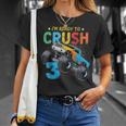 Ready To Crush 3 Monster Truck 3Rd Birthday Boys Kids Unisex T-Shirt Gifts for Her