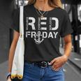 Red Friday Military Shirts Support Navy Soldiers T-Shirt Unisex T-Shirt Gifts for Her