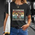 Retro Mechaniker Italienisch-Spruch T-Shirt - SE CARBONE Fixiert Es Nicht Geschenke für Sie