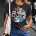Retro Vintage The Future Is Inclusive Lgbt Gay Rights Pride Unisex T-Shirt Gifts for Her