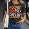 Rockin 100 Days Of School For A 100 Days Of School 100Th Day T-Shirt Gifts for Her