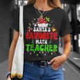 Santas Favorite Dance Teacher Group Matching Christmas 2022 T-shirt Gifts for Her