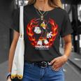 Shadow Red Flame The Hedgehog Unisex T-Shirt Gifts for Her