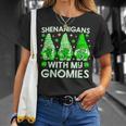 Shenanigans With My Gnomies St Patricks Day Gnomes Irish T-Shirt Gifts for Her