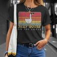 Silly Goose On The Loose Funny Silly Goose University Unisex T-Shirt Gifts for Her