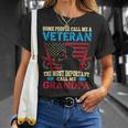 Some People Call Me A Veteran Most Important Call Me Grandpa Unisex T-Shirt Gifts for Her