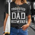 Soon To Be Dad Est 2023 Fathers Day First Time Dad T-Shirt Gifts for Her