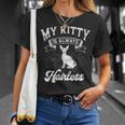 Sphynx Cat Kitty Always Hairless Animal Breeder Pet Lover Unisex T-Shirt Gifts for Her