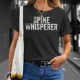 Spine Whisperer For Chiropractor Students Chiropractic V3 T-shirt Gifts for Her